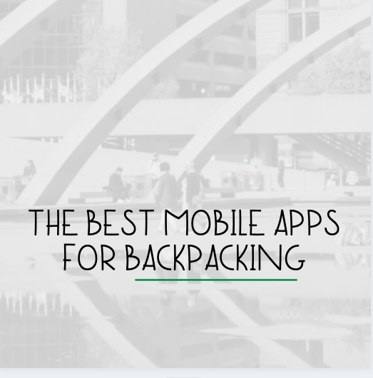 Mobile Apps for Backpacking